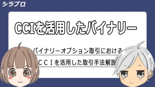 CCIを利用したバイナリーオプション取引手法