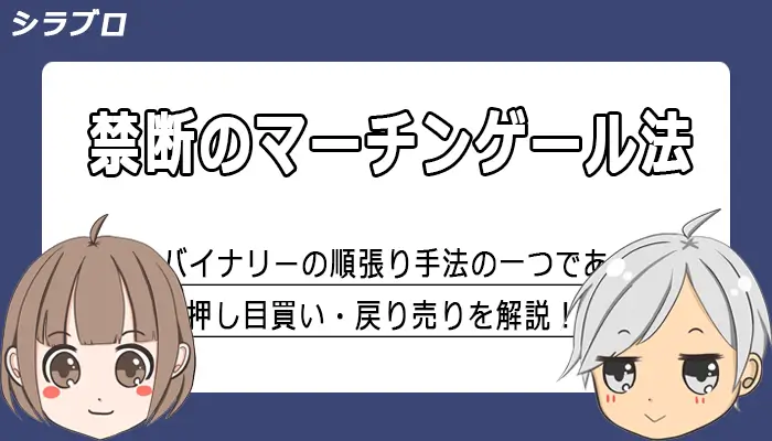 マーチンゲール法の解説