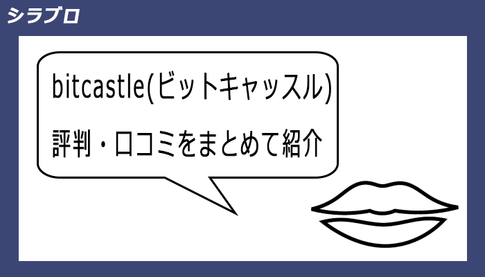 bitcastleの口コミ