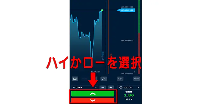 ブビンガバイナリーのアプリの使い方