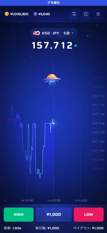 ASTROスマホ画面のキャプチャー画像